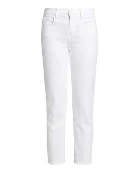 Alexia HR Crop Denim (Blanc)