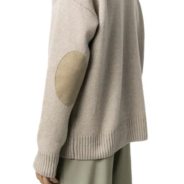 AMI PARIS  |Casual Style Wool Long Sleeves Plain High-Neck