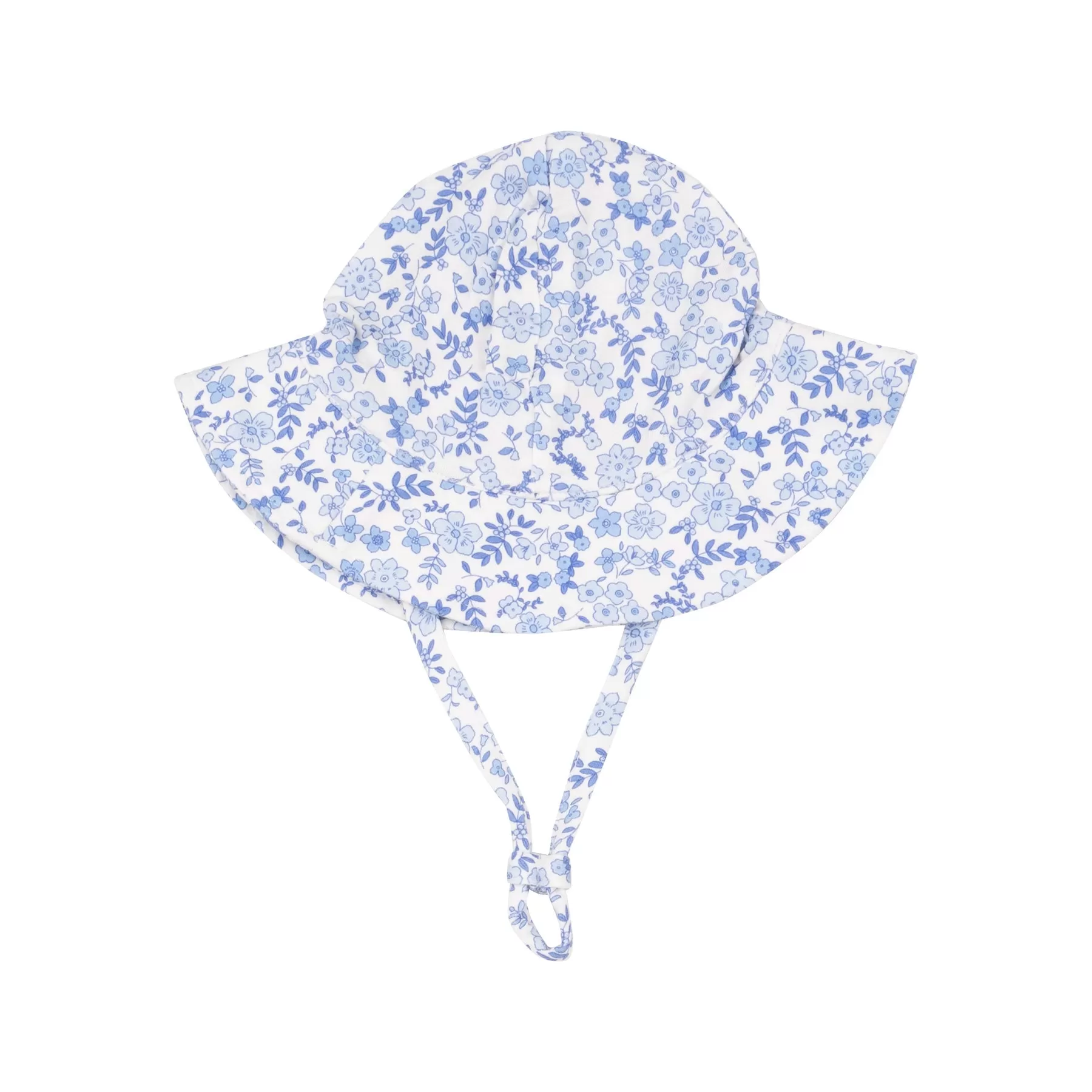 Angel Dear - Sunhat - Blue Calico Floral