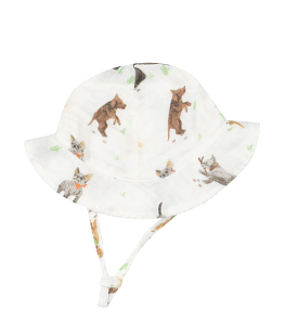 Angel Dear - Sunhat - Watercolor Puppies