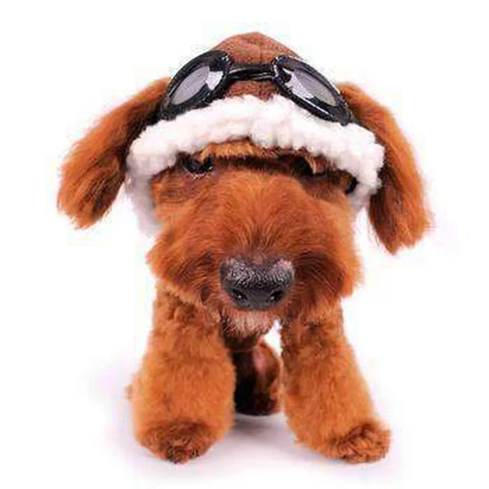 Aviator Dog Hat by Dogo - Brown