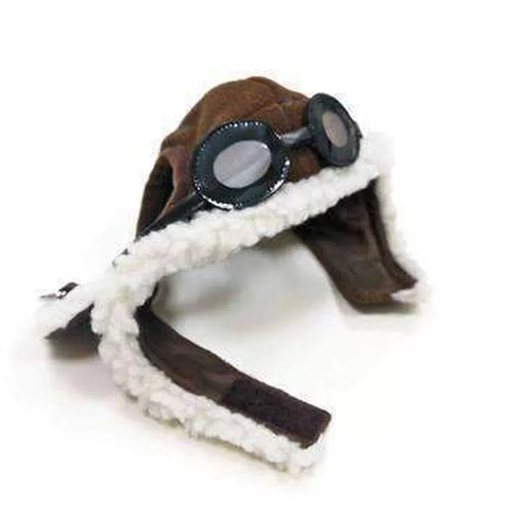 Aviator Dog Hat by Dogo - Brown