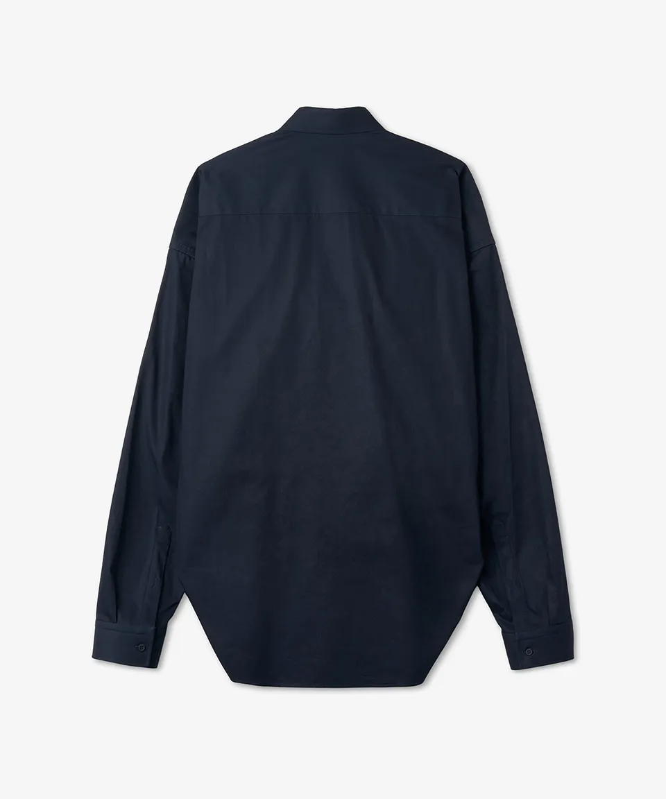 BALENCIAGA  |Street Style Long Sleeves Plain Cotton Logo Luxury Shirts