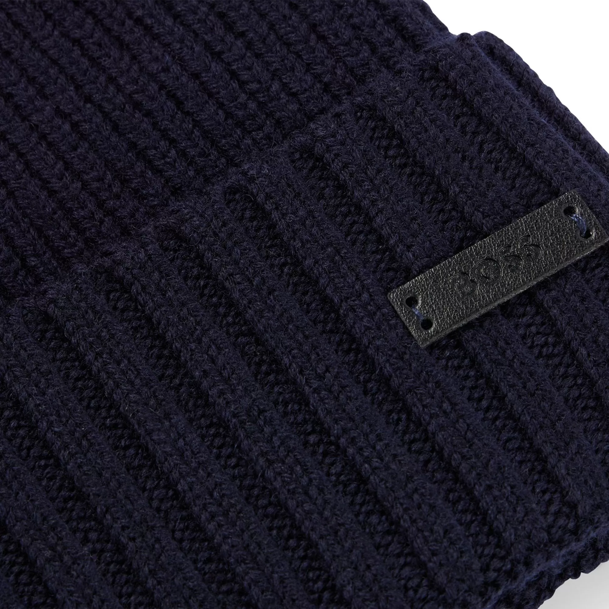 Boss Fati L Beanie Hat - Navy