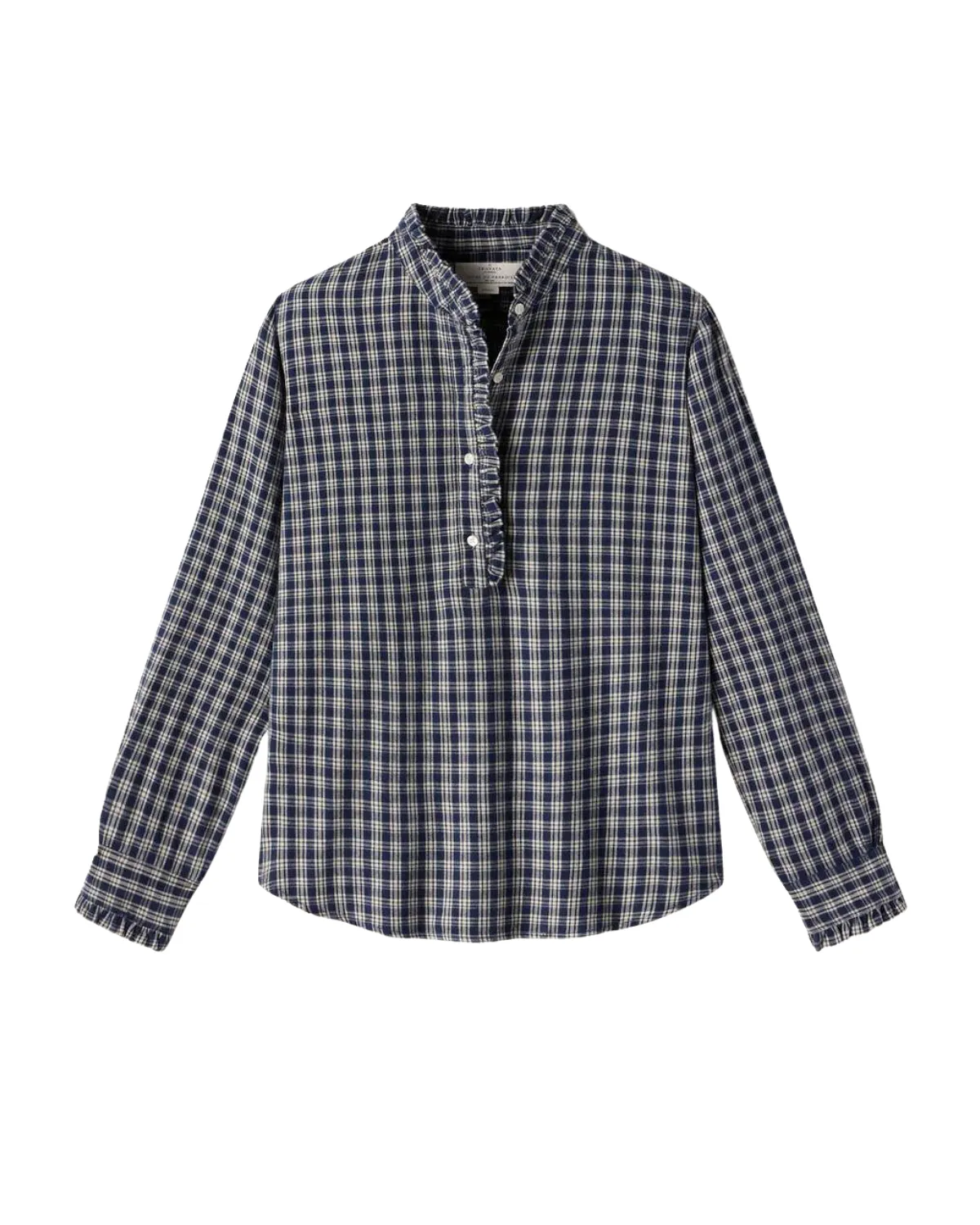 Breezy Blouse (Armada Plaid)