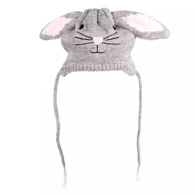 Bunny Wool Beanie Dog Hat