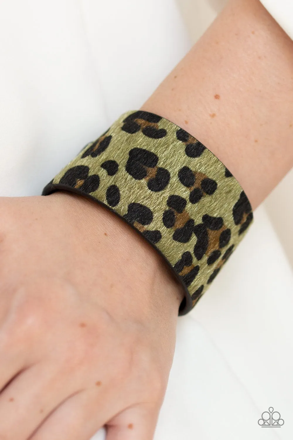 Cheetah Cabana Green-Urban Bracelet