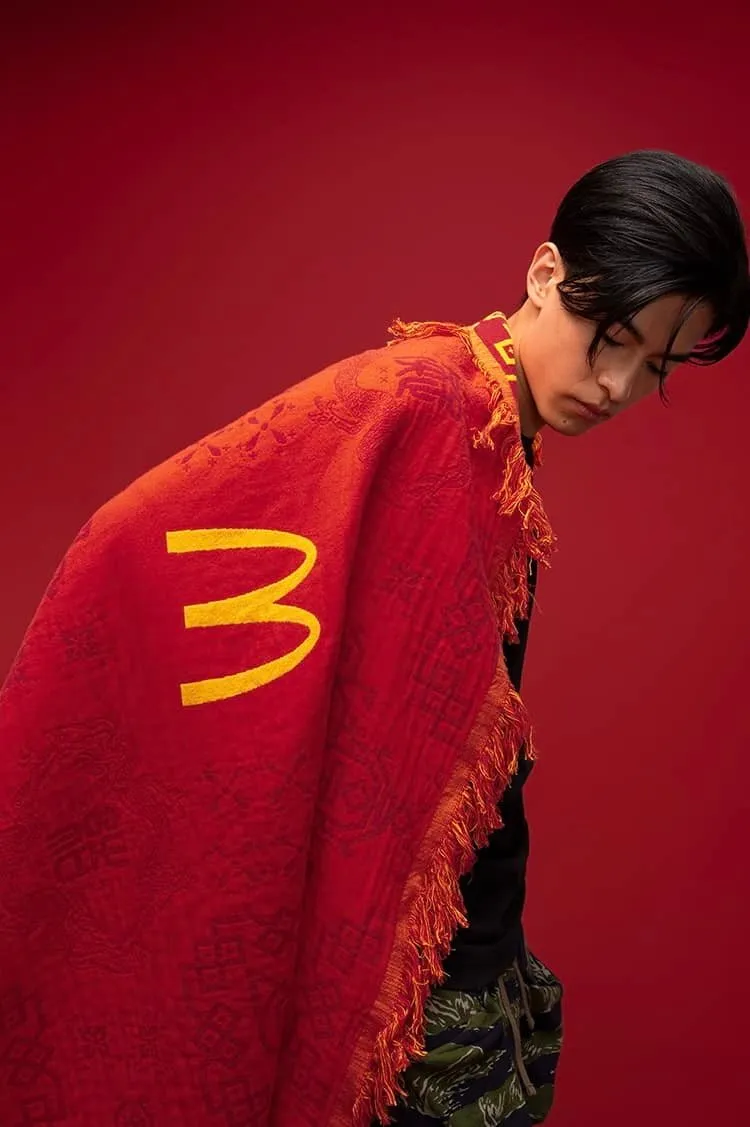 Clot x Mcdonald’s McSpicy Printed Blanket 