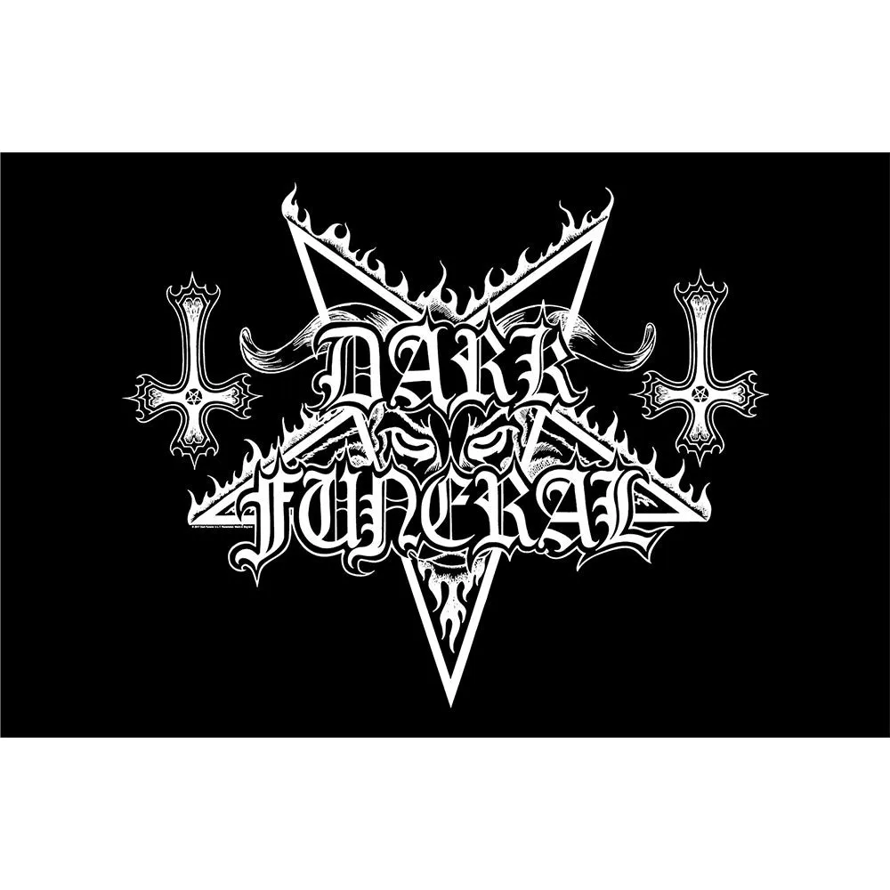 DARK FUNERAL: BAND LOGO FLAG