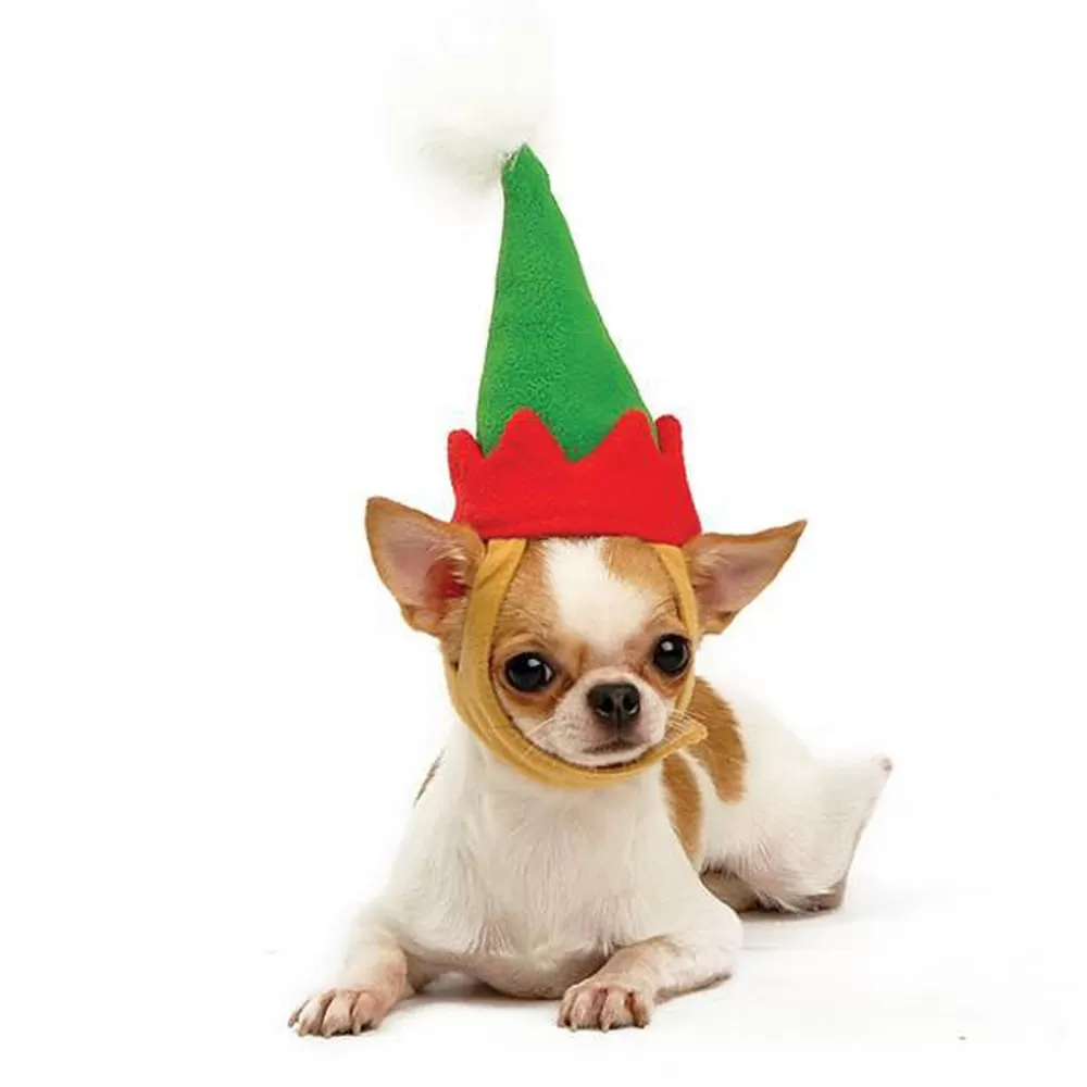 Elf Christmas Dog Hat