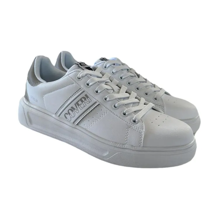 Enrico Coveri 418310 Sneakers Uomo Stringhate Bianco