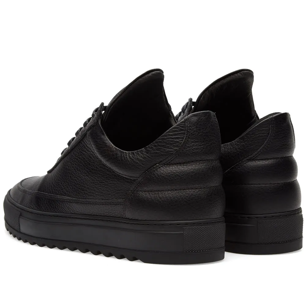 Filling Pieces Low Top SneakerBlack Thick Ripple