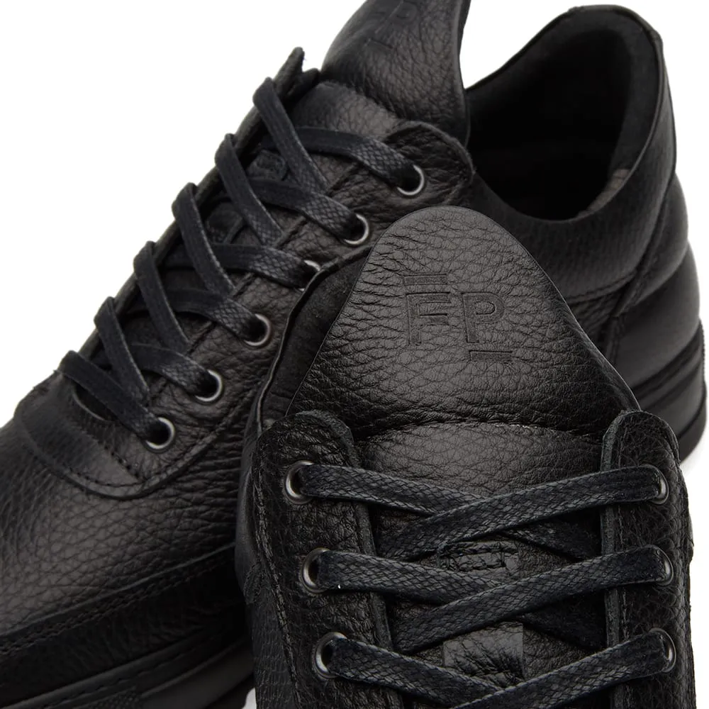 Filling Pieces Low Top SneakerBlack Thick Ripple