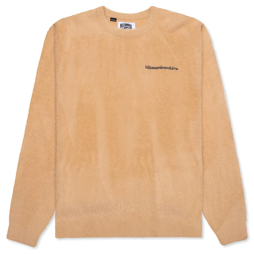 Fuzz L/S Knit - Latte