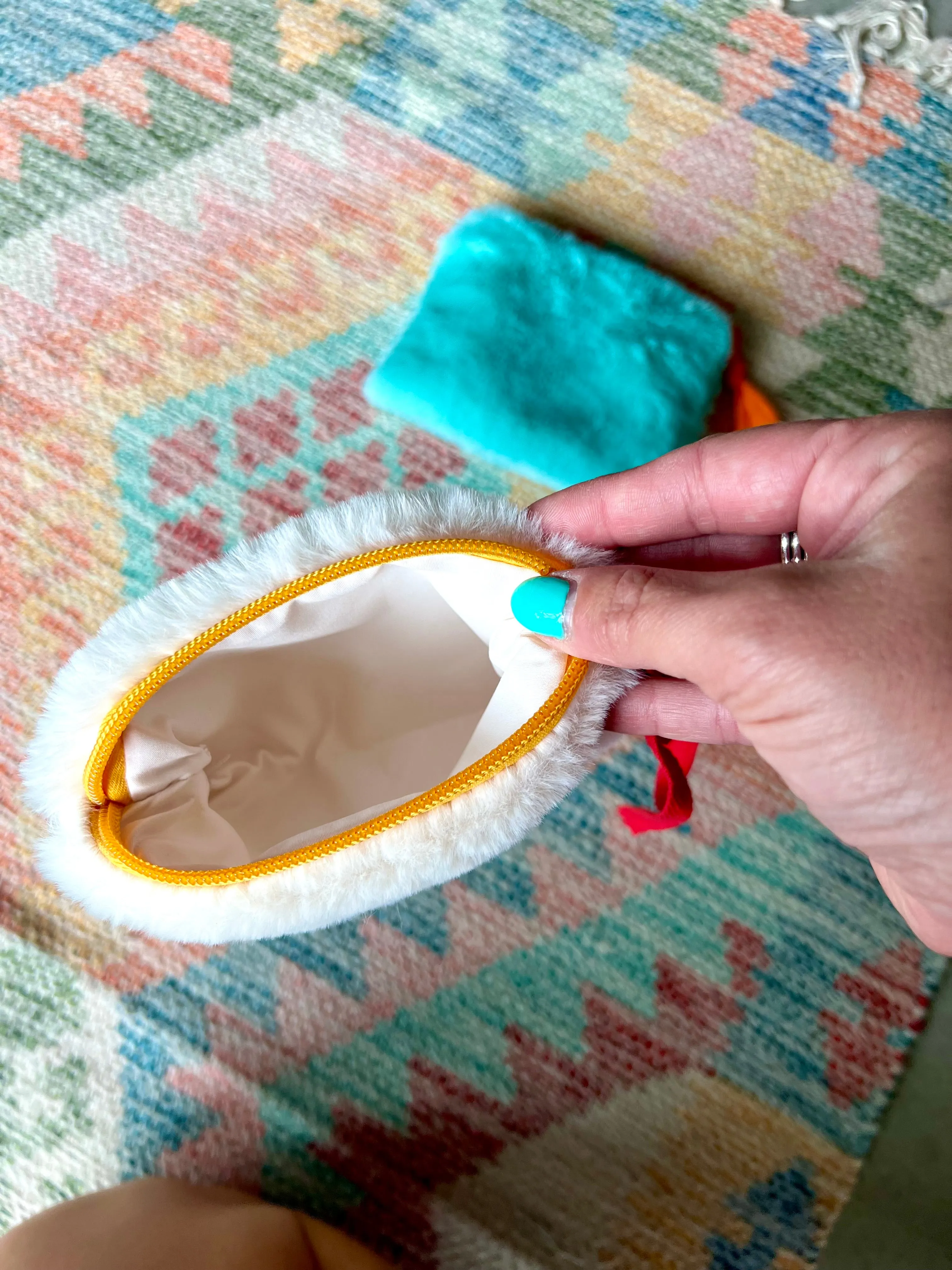 Fuzzy Coin Pouch