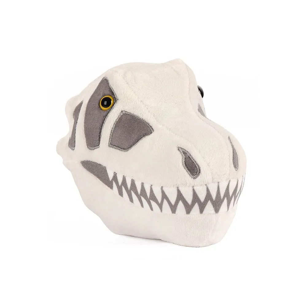 Fuzzy Fossils T. Rex Skull Plush