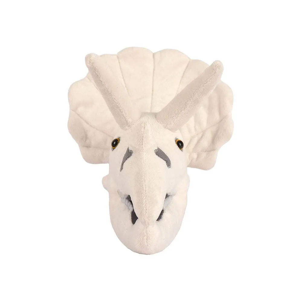 Fuzzy Fossils Triceratops Skull Plush