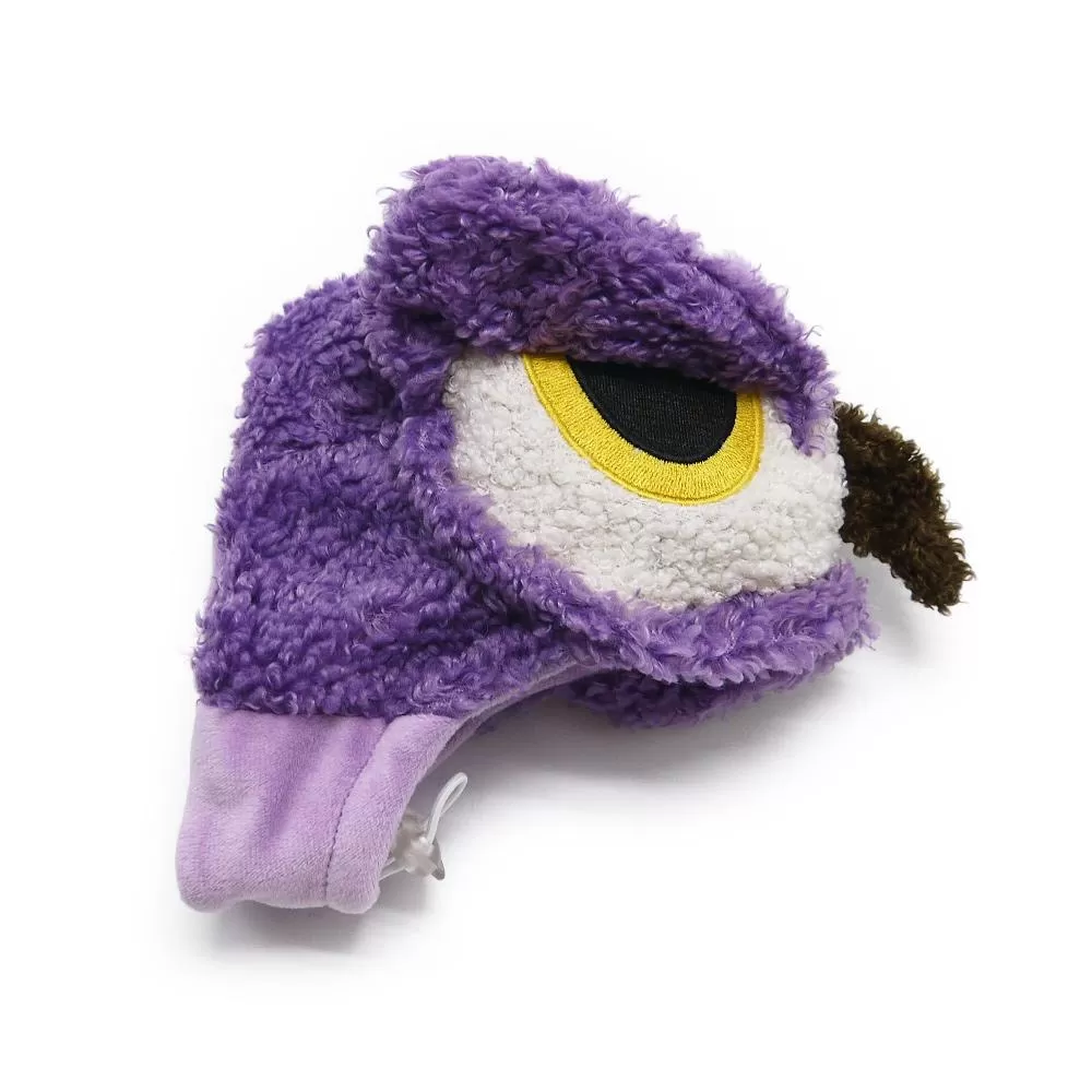 Fuzzy Owl Dog Hat