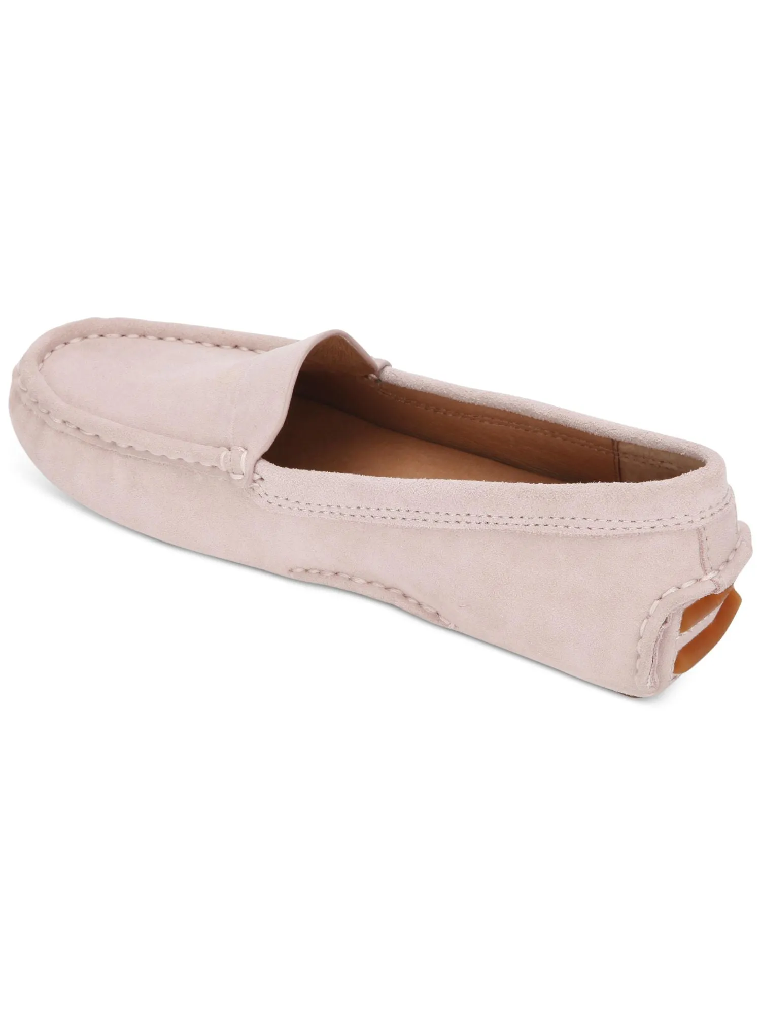 GENTLE SOULS KENNETH COLE Womens Pink Breathable Water Resistant Cushioned Mina Round Toe Slip On Leather Loafers Shoes