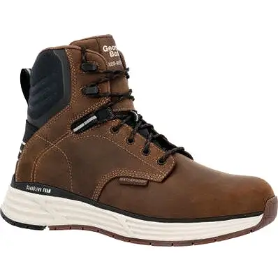 Georgia Men's Durablend Sport 6 Soft Toe WP Work Boot -Brown- GB00625