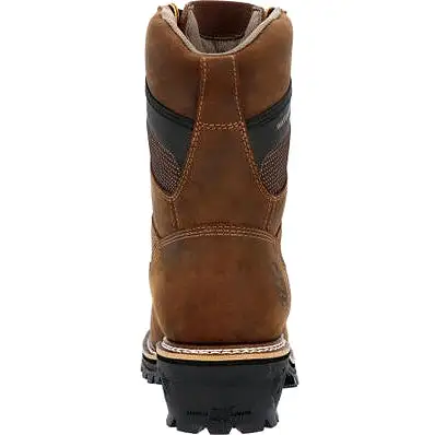 Georgia Men's Ltx Logger 9 Comp Toe WP Work Boot -Brown- GB00617