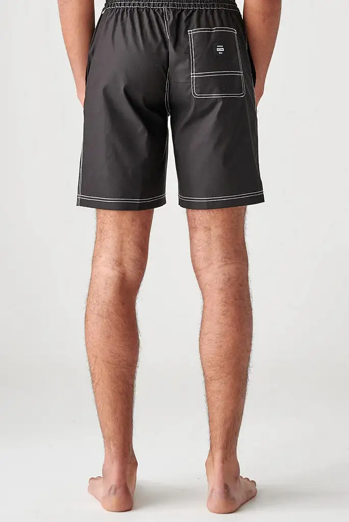 GLOBE SMASHED POOLSHORT