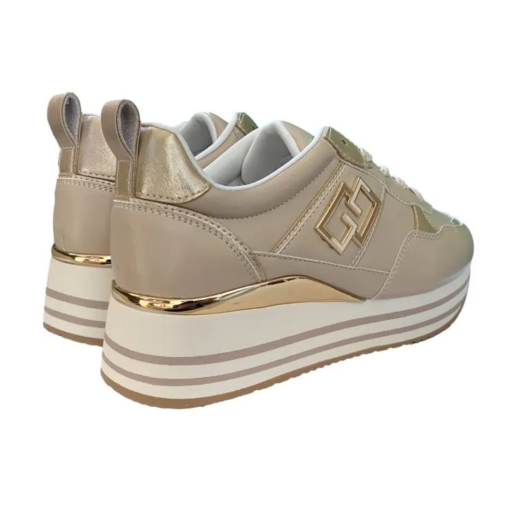 Gold & Gold GB833 Scarpe Donna Sneakers Beige