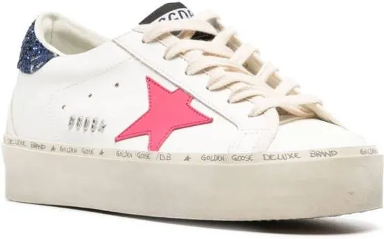 Golden Goose Hi Star platform sneakers White