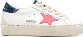 Golden Goose Hi Star platform sneakers White