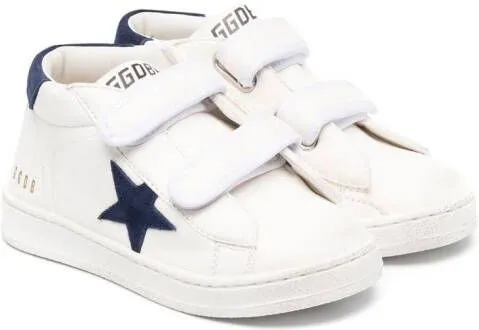 Golden Goose Kids One Star-logo sneakers White