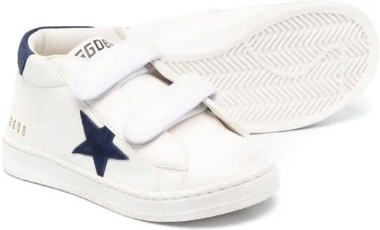 Golden Goose Kids One Star-logo sneakers White