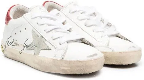 Golden Goose Kids Superstar low-top sneakers White