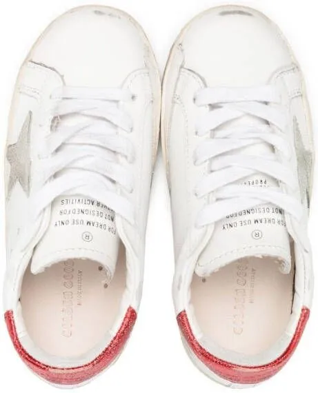 Golden Goose Kids Superstar low-top sneakers White