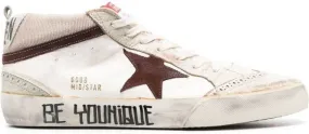 Golden Goose Mid-Star hi-top sneakers Neutrals