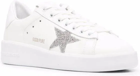 Golden Goose Purestar leather sneakers White