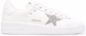 Golden Goose Purestar leather sneakers White