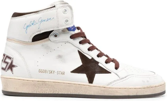 Golden Goose Sky-Star high-top sneakers White