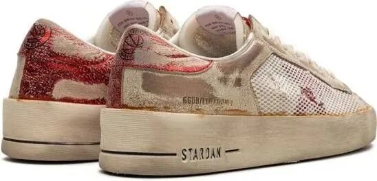 Golden Goose Stardan mesh-panelled sneakers Neutrals