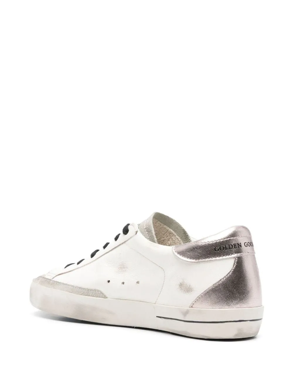 GOLDEN GOOSE Superstar White Leather Sneakers