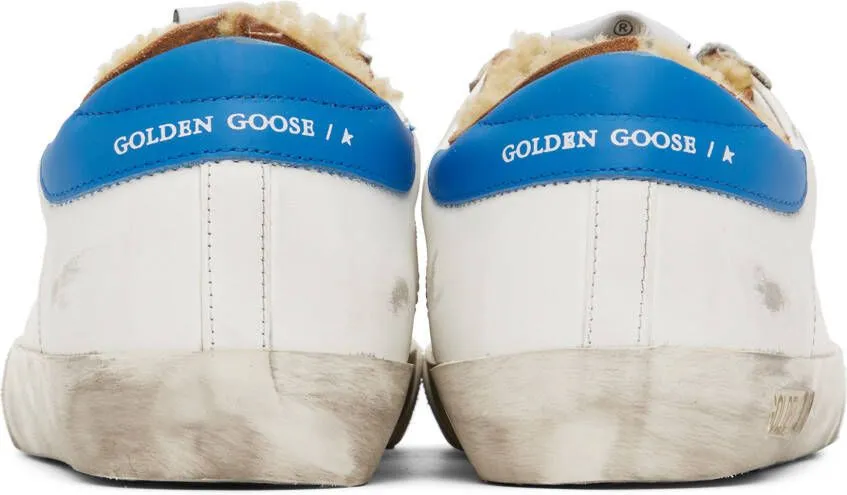 Golden Goose White Super-Star Skate Sneakers