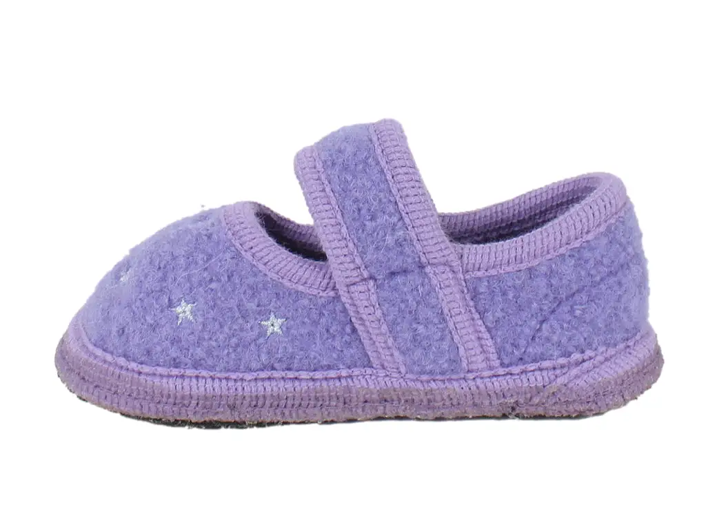 Haflinger Children's slippers Starlight Orchid