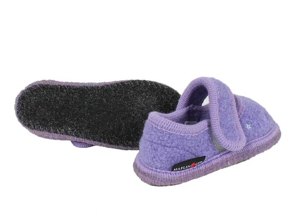 Haflinger Children's slippers Starlight Orchid