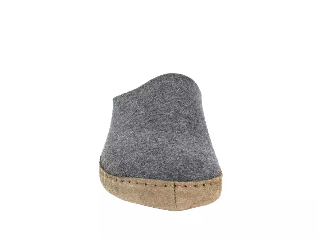 Haflinger Felt Slippers Emil Anthracite