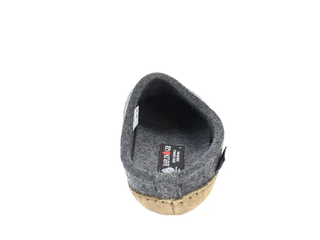 Haflinger Felt Slippers Emil Anthracite