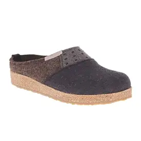 Haflinger Freedom Clog (Unisex) - Charcoal