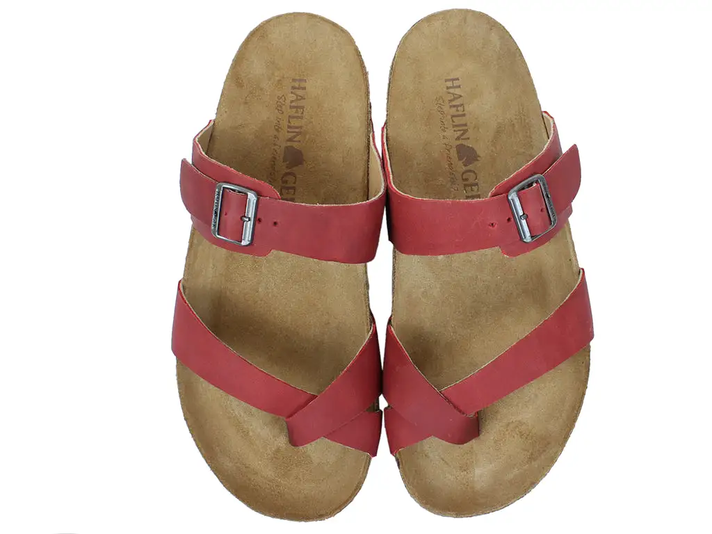 Haflinger Sandals Juno Red