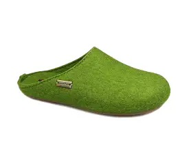 Haflinger Slippers Everest Fundus Green