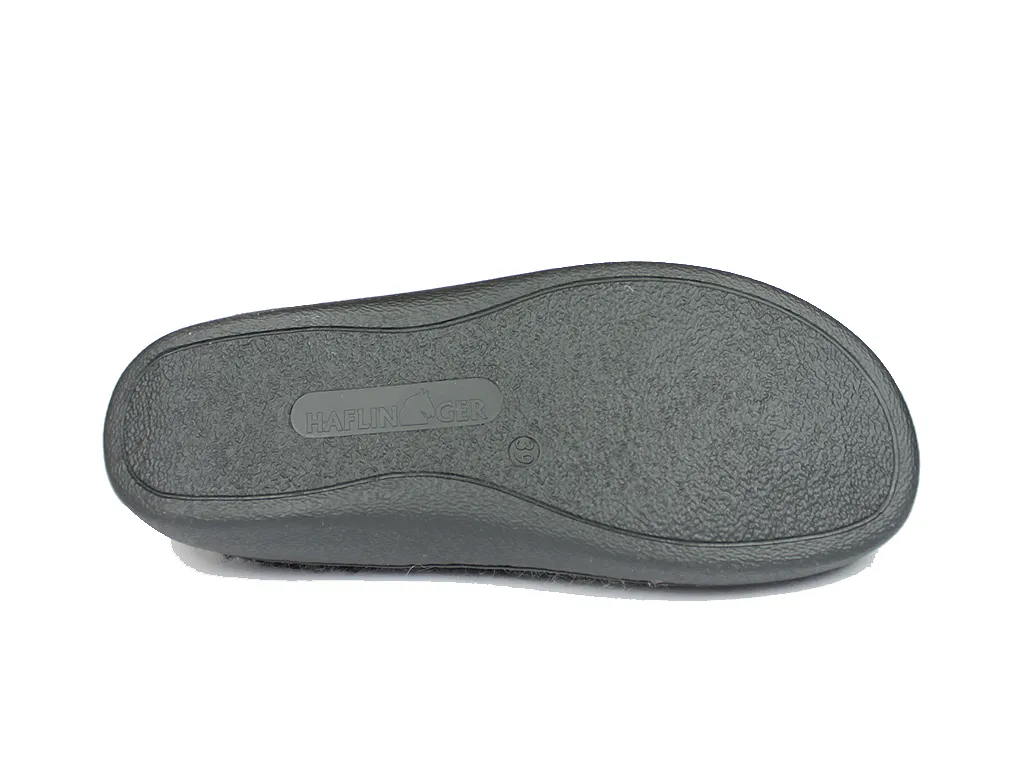 Haflinger Slippers Grischa Graphite