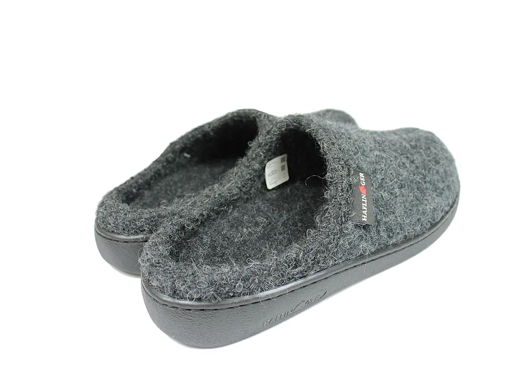 Haflinger Slippers Grischa Graphite