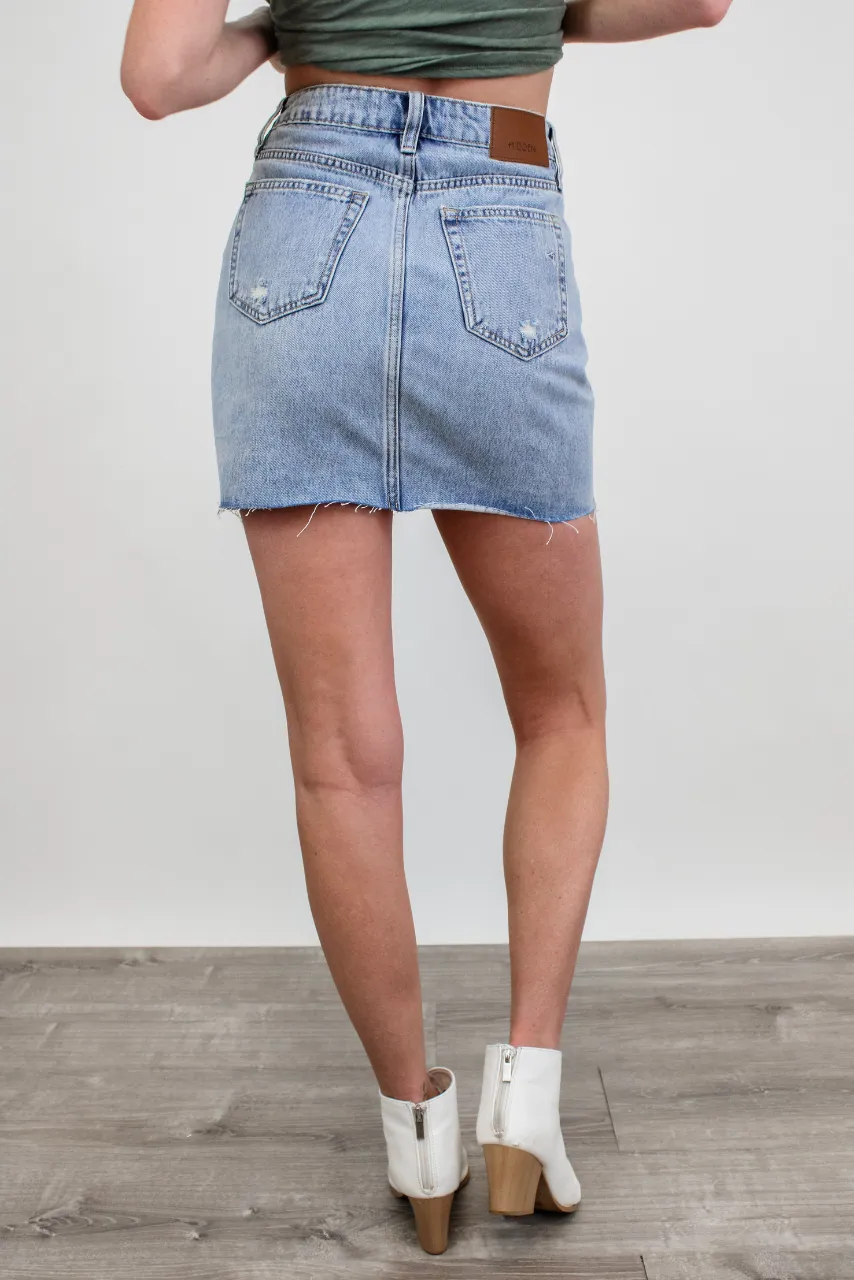 Hey Britney Denim Mini Skirt